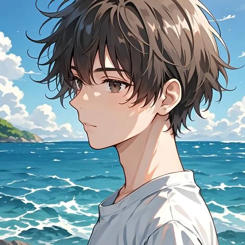 小清新男生头像