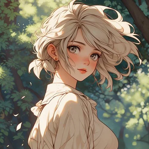 森系头像女-森系头像女