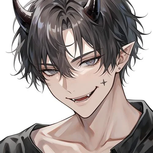 十二星座男生专属恶魔头像