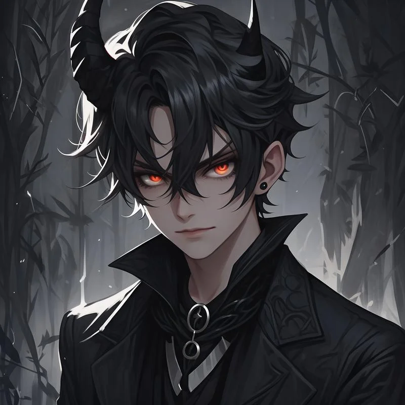 十二星座男生专属恶魔头像-