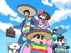 蜡笔小新情侣头像