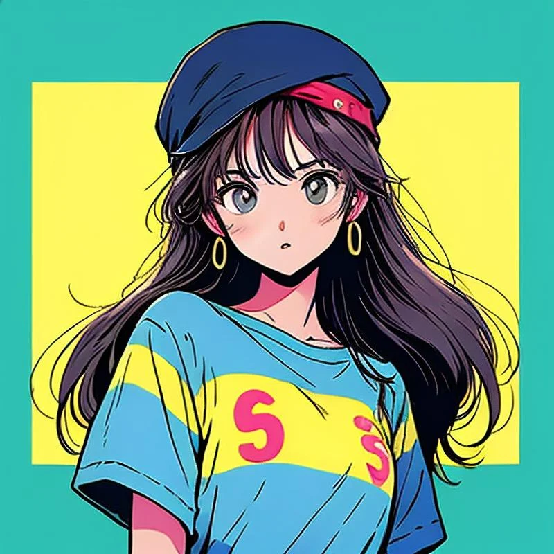 卡通女生头像