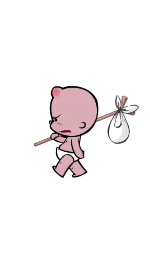 小破孩情侣头像