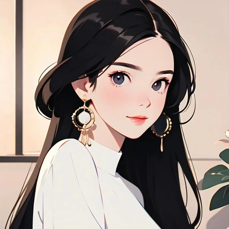 唯美女生头像