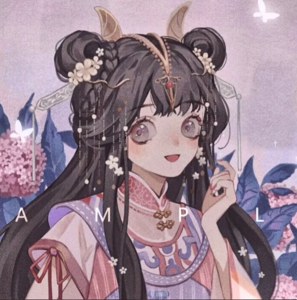 古风 动漫 女头 可爱 仙气