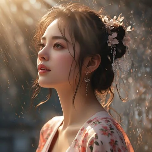 真人头像女生