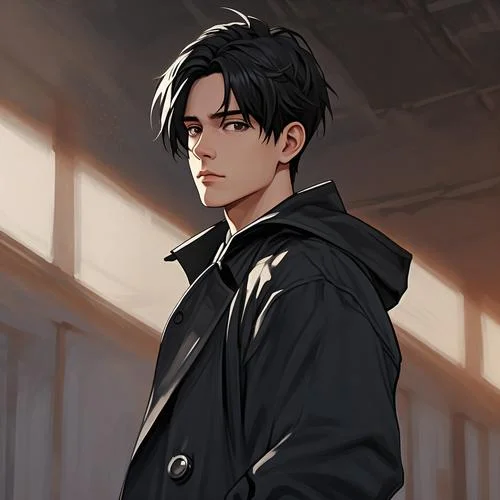 qq头像动漫男生