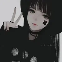 孤独的女生头像 动漫孤独黑暗系伤感女生头像
