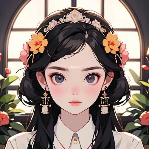 女生头像动漫仙气可爱