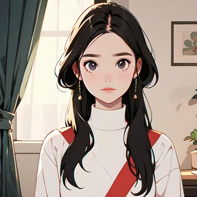 正能量头像女生无遮掩