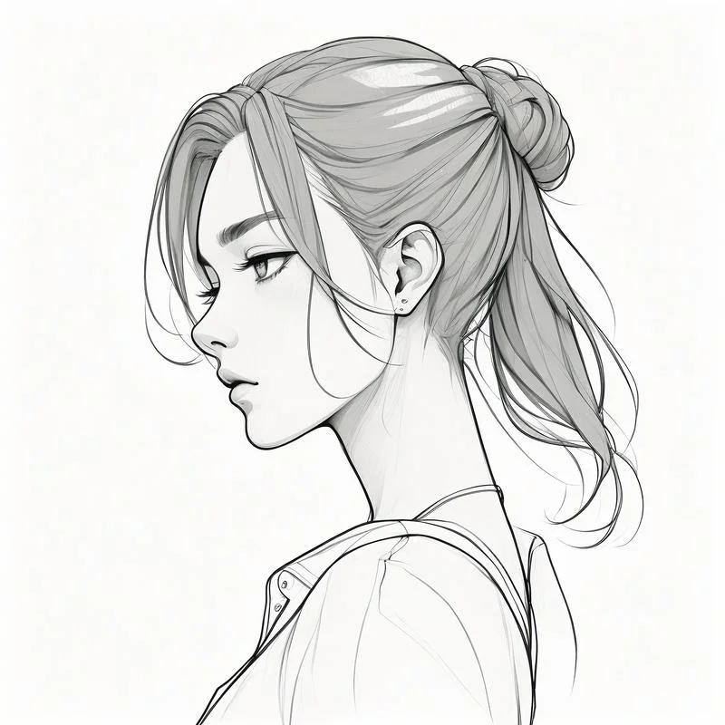 伤感头像女生