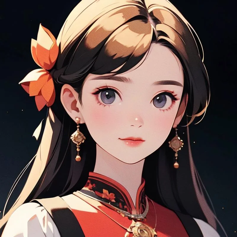 小清新女生头像