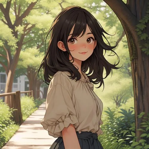 森女系头像
