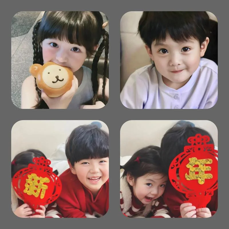 情侣头像萌娃系