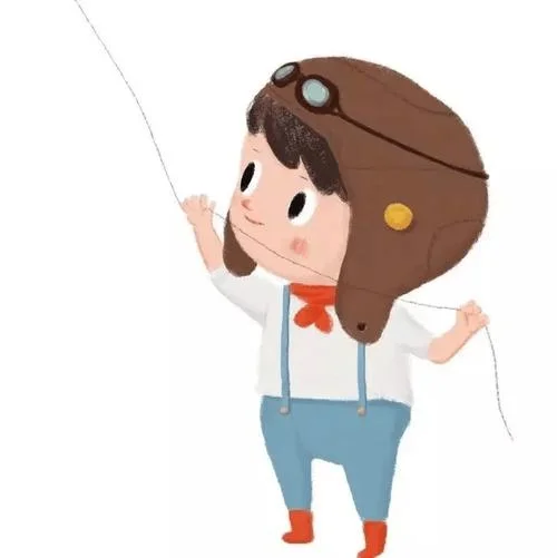 森系手绘情侣头像一对