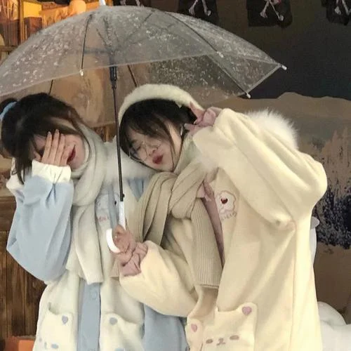 森系闺蜜头像2张