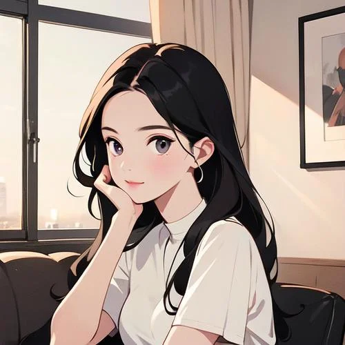 可爱头像卡通女生