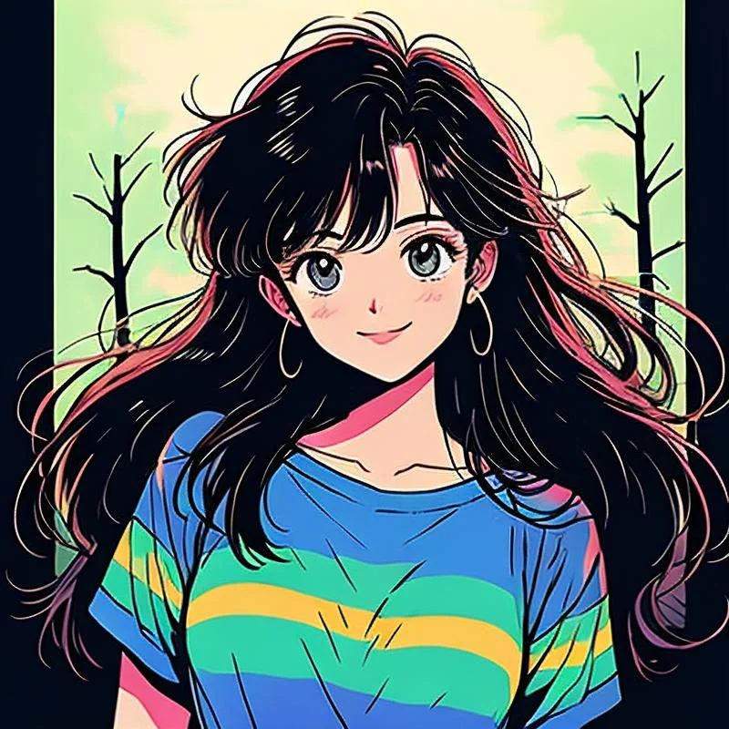 森系女生头像