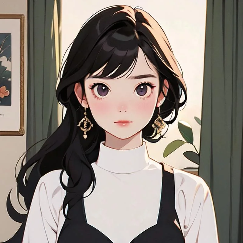 正能量头像女生无遮掩