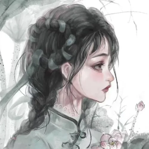情侣头像古风萌系