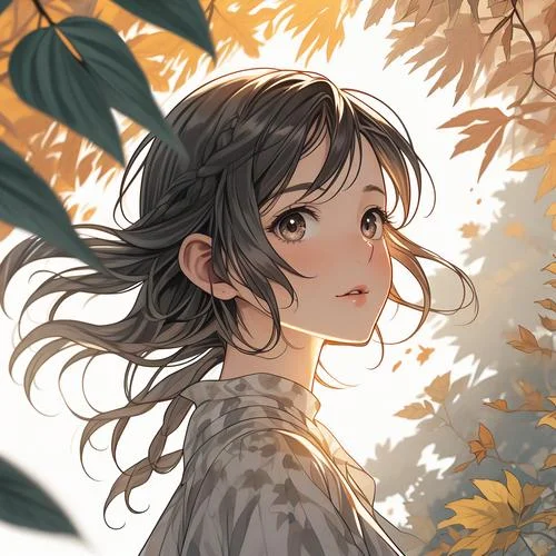 森女系头像