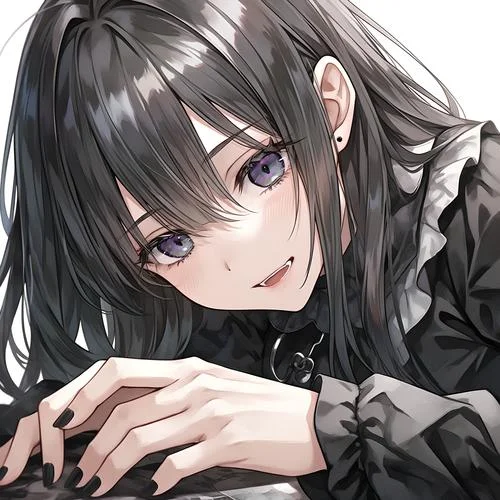 动漫黑暗系少女头像-动漫黑暗系少女头像