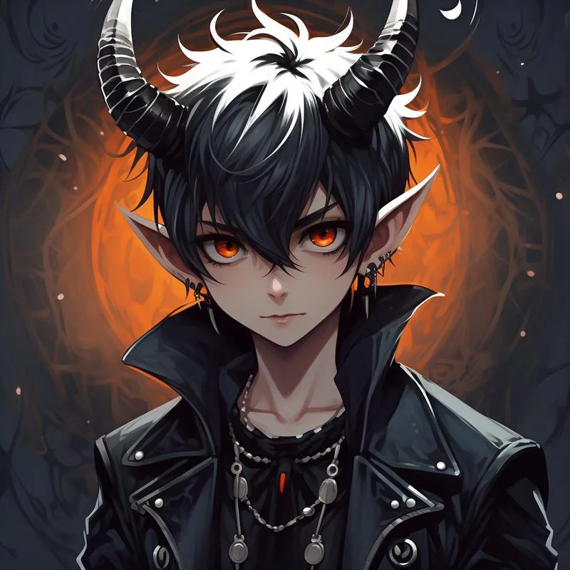 十二星座男生专属恶魔头像