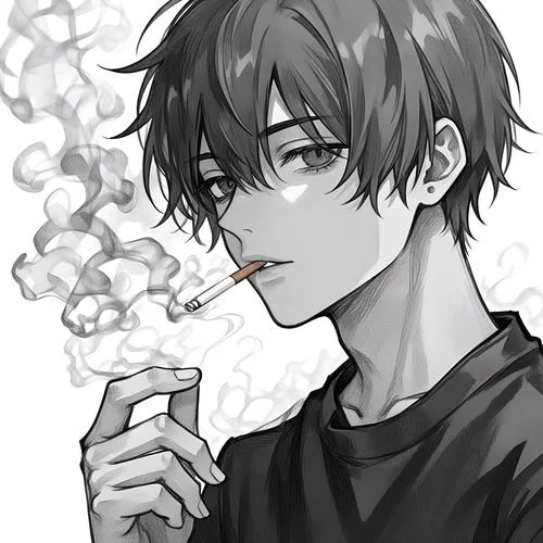 qq头像男生霸气高冷范动漫