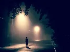 孤独黑暗系头像男生