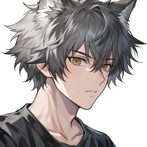 森系男生头像动漫