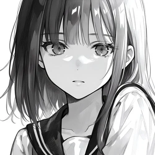 黑暗系动漫头像女