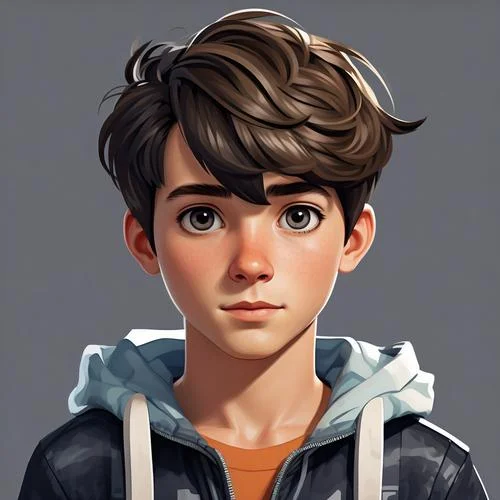 格子控男生头像