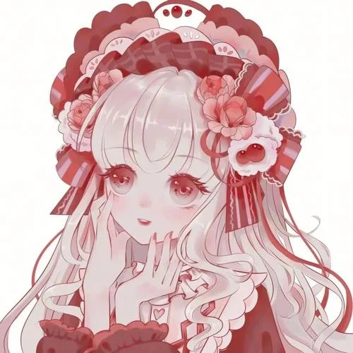 仙系女生动漫头像