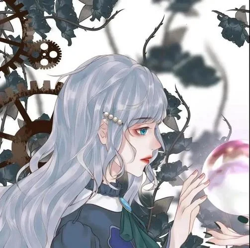 黑暗系动漫闺蜜头像2张-暗黑闺蜜头像两张