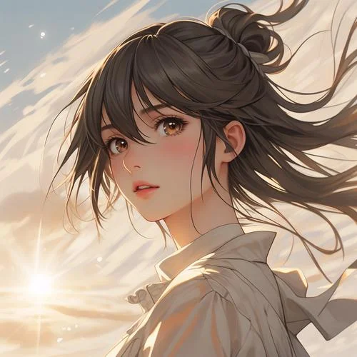 森女系头像