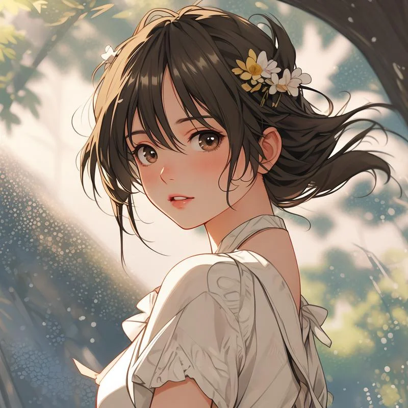 头像女生唯美小清新