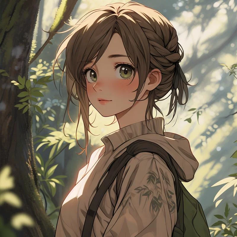 森系小清新头像女
