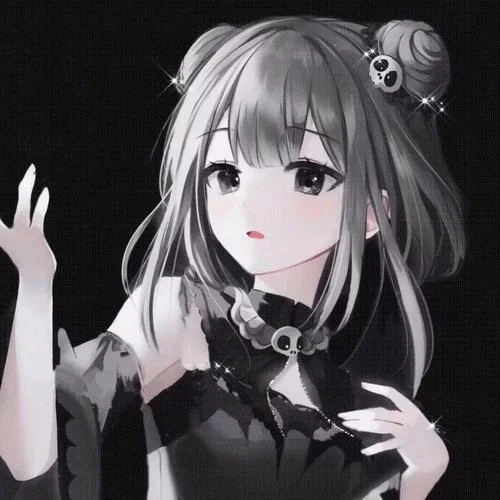 冷酷黑暗系情侣头像