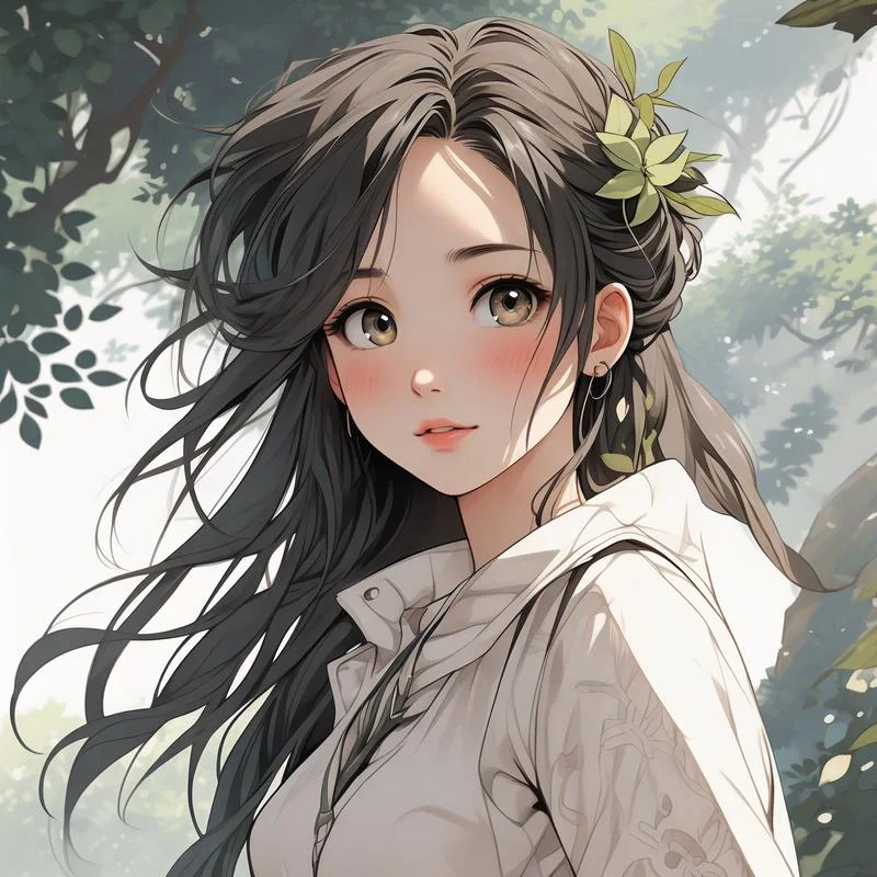 森系头像动漫