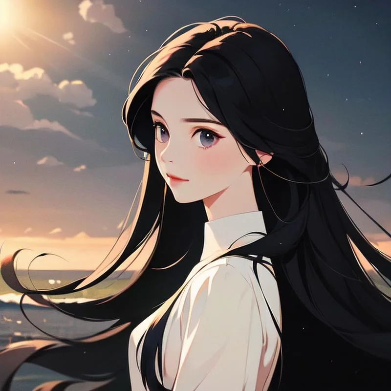 仙气森系女生头像