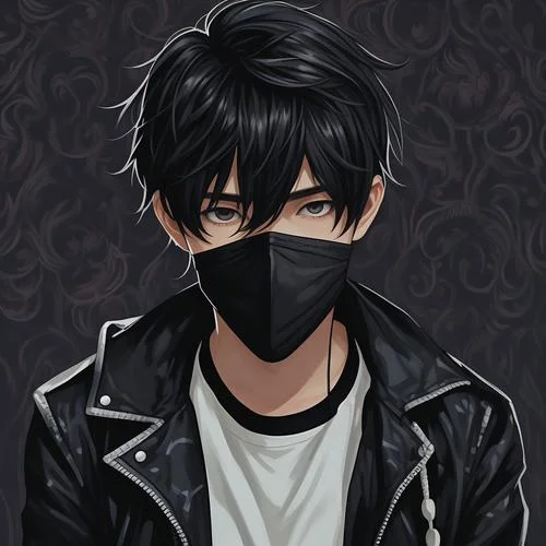 孤独黑暗系头像男生