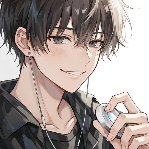 森系男生头像动漫
