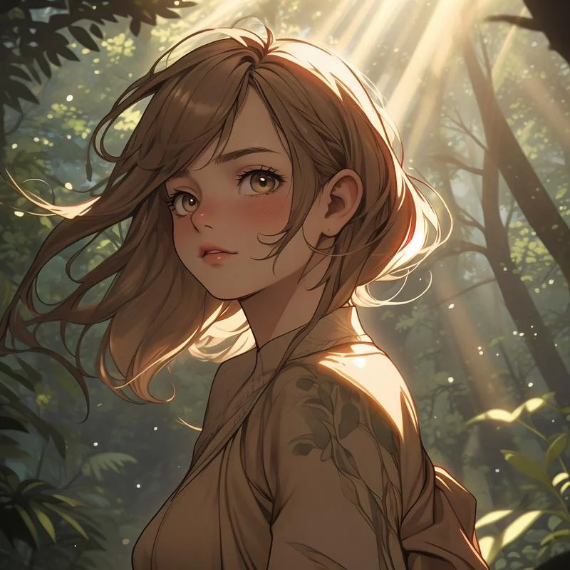 仙女ins头像森系