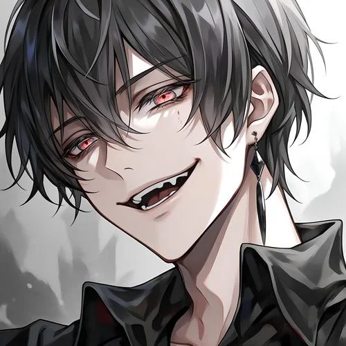 黑暗系头像男