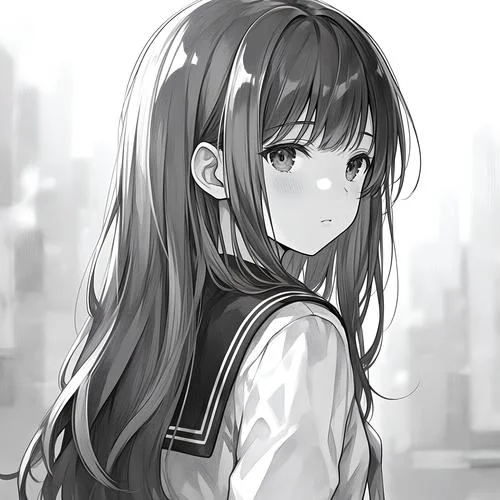 黑暗系头像女