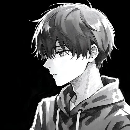 孤独黑暗系头像男生