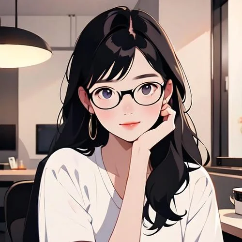 可爱头像卡通女生