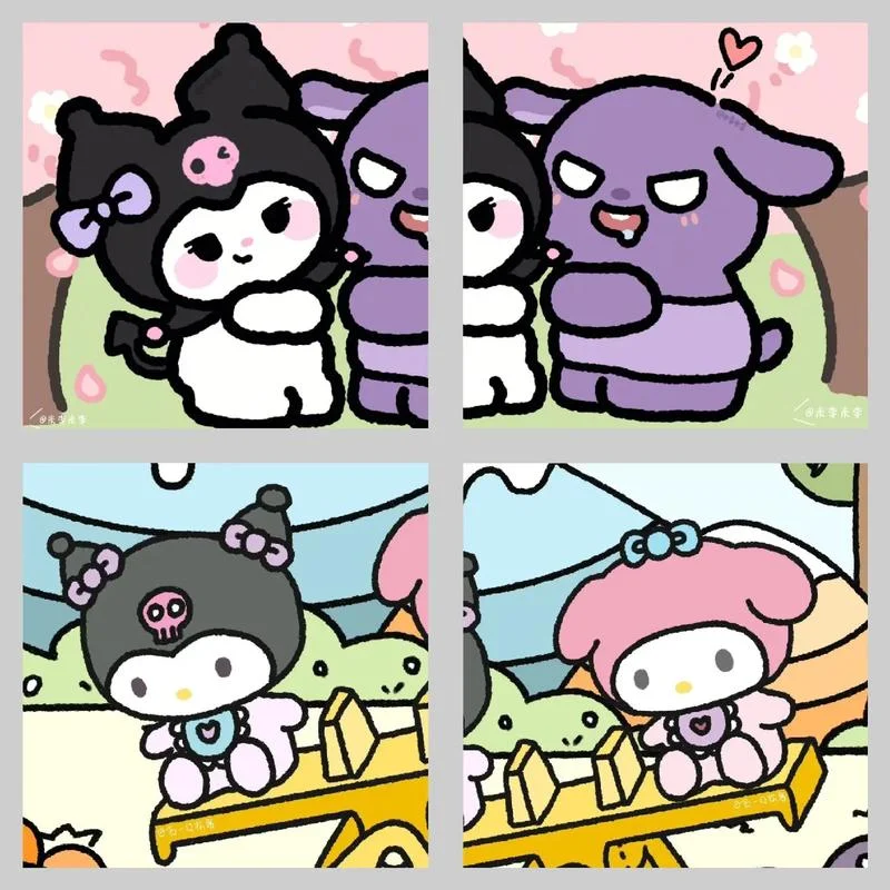 猫咪情侣头像