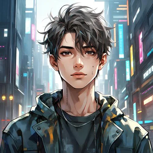 霸气男生头像