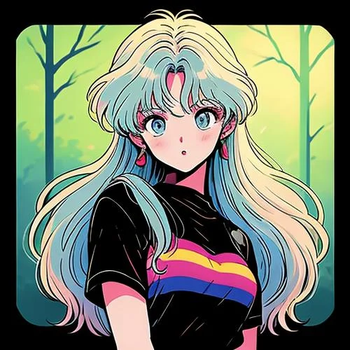 森系小清新女生头像